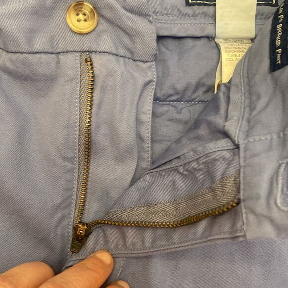 Vineyard Vines Slim Fit Breaker Pants Boys/Men Size 28x28 100% Cotton Light Blue - Picture 7 of 9